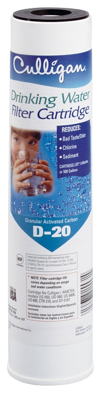 CULLIGAN SALES Culligan D-20A Drinking Water Replacement Filter