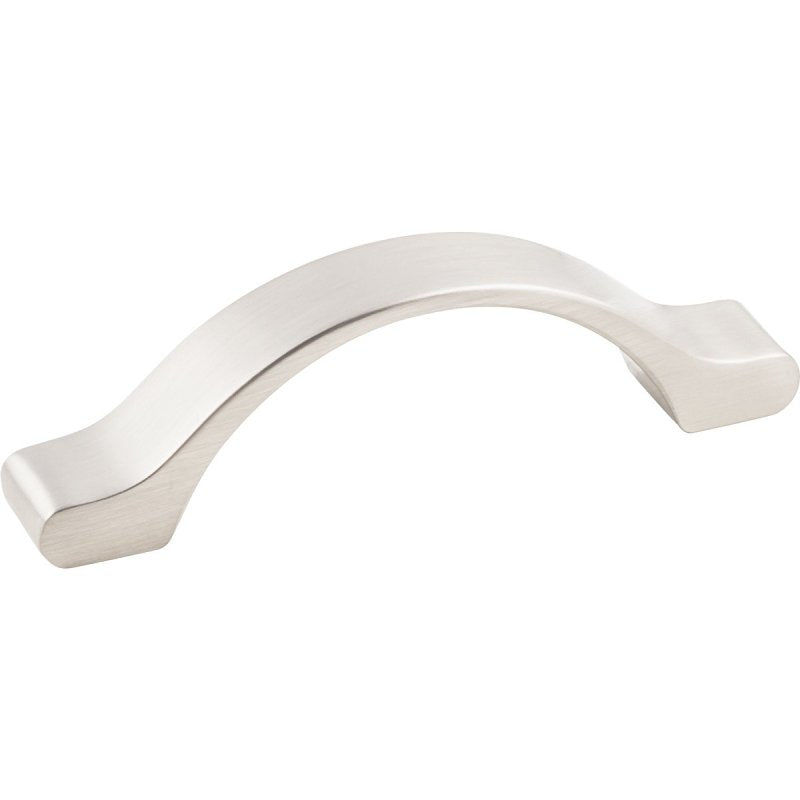 HARDWARE RESOURCES KasaWare K8683SN-2 Cabinet Arch Pull, 4-1/16 in L Handle, 1-1/8 in Projection, Zinc, Satin Nickel HARDWARE & FARM SUPPLIES HARDWARE RESOURCES