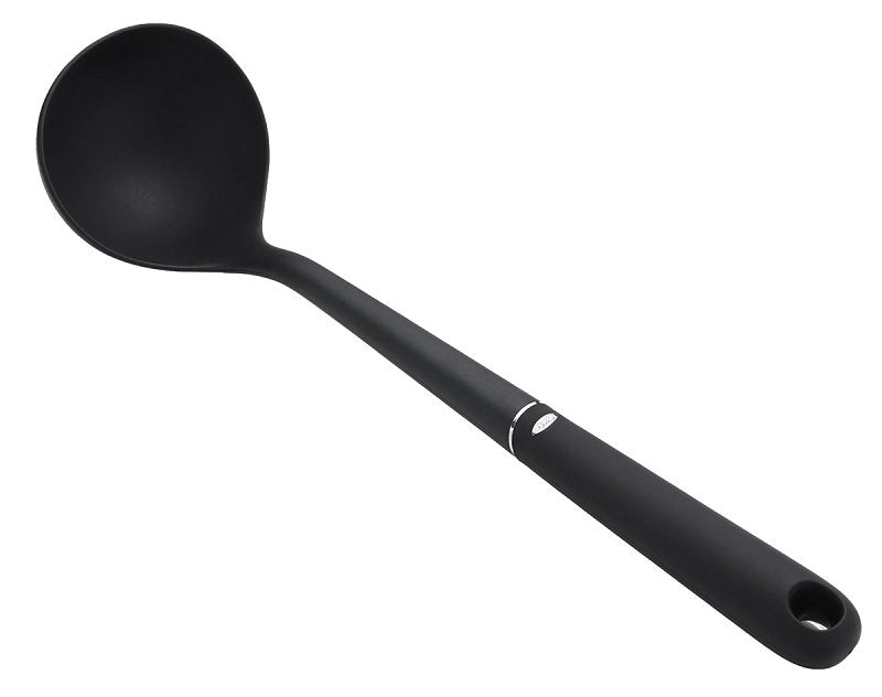 OXO INTERNATIONAL Good Grips 1190800 Non-Stick Ladle, 13 in OAL, Nylon, Black HOUSEWARES OXO INTERNATIONAL