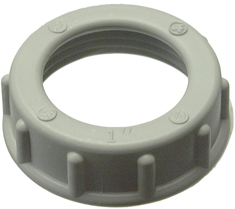 HALEX Halex 27521 Rigid Conduit Bushing, 1/2 in, PVC, 10/BAG