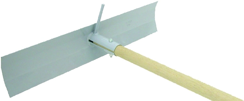 MARSHALLTOWN Marshalltown CM419 Pul-Krete with Handle, 19 in L Blade, 4 in W Blade, Steel Blade, Contour-Grip Handle, Hardwood Handle