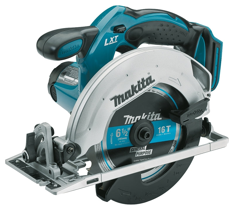 MAKITA Makita 18V LXT XSS02Z Circular Saw, Tool Only, 18 V, 3 Ah, 6-1/2 in Dia Blade, Includes: (1) TCT Saw Blade TOOLS MAKITA
