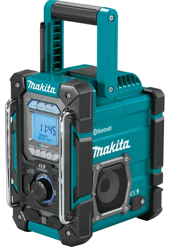 MAKITA Makita XRM10 Job Site Charger/Radio, Tool Only, 12/14 V, 5 Ah, Bluetooth, Includes: AC Adapter, Radio TOOLS MAKITA