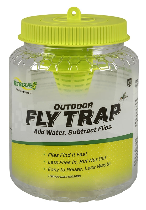 RESCUE Rescue FTR-SF4 Fly Trap Refill, Solid, Musty, Refill Pack LAWN & GARDEN RESCUE