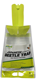 RESCUE Rescue JBTZ-DB12 Beetle Trap, Floral Bag, 10,890 sq-ft Coverag LAWN & GARDEN RESCUE