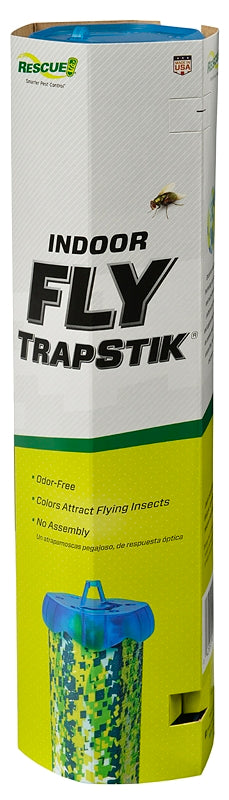 RESCUE Rescue TrapStik TSF-BB8 Fly Trap, Solid, Clear/White LAWN & GARDEN RESCUE