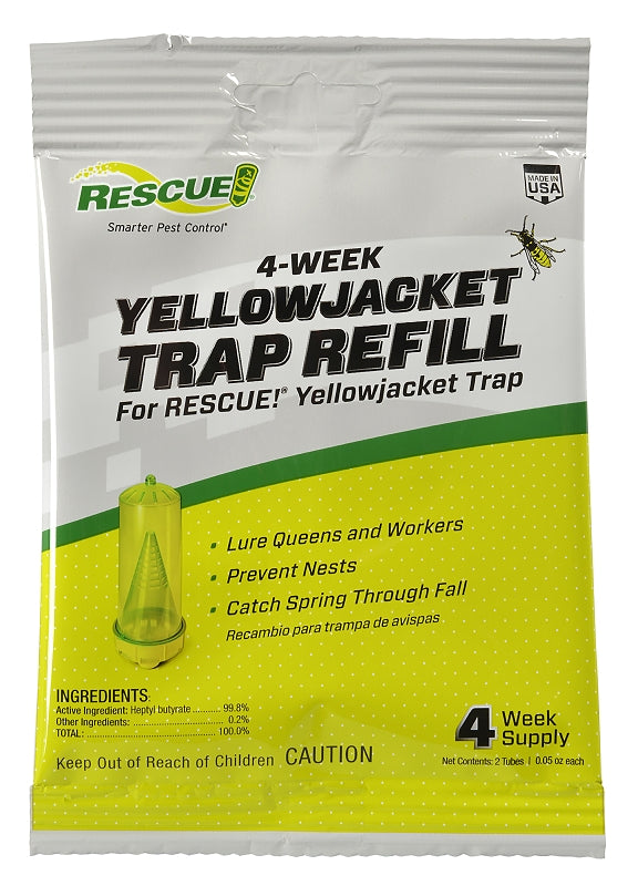 RESCUE Rescue YJTA-DB12 Reusable Yellow Jacket Trap, Liquid, 0.5 oz LAWN & GARDEN RESCUE