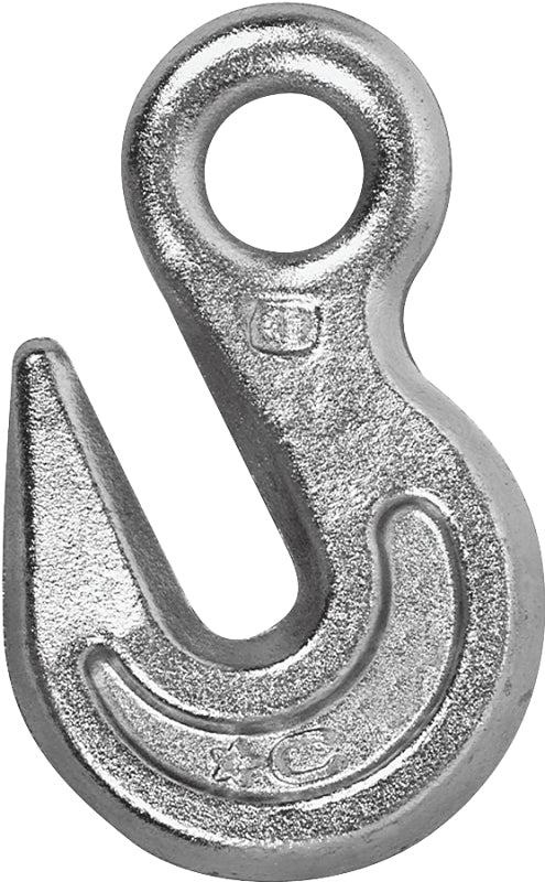 CAMPBELL CHAIN Campbell T9001624 Eye Grab Hook, 3/8 in, 5400 lb Working Load, 43 Grade, Steel, Zinc