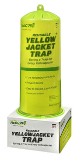 RESCUE Rescue YJTR-SF4 Reusable Yellow Jacket Trap, Includes: 10-Week Attractant Cartridge LAWN & GARDEN RESCUE