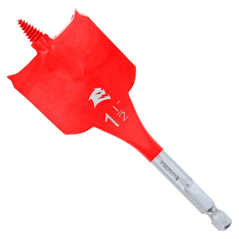 DIABLO Diablo SPEEDemon DSP1090 Spade Drill Bit, 1-1/2 in Dia, 4 in OAL TOOLS DIABLO