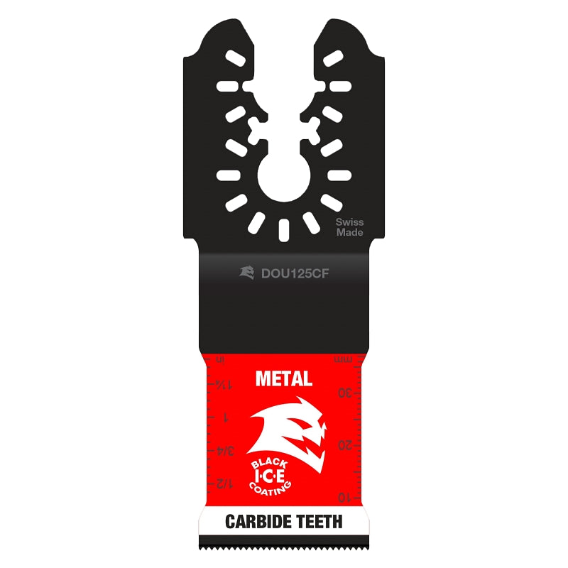DIABLO Diablo AMPED Steel Demon DOU125CF3 Oscillating Blade, 1-1/4 in, 1-1/2 in D Cutting, Carbide Grit TOOLS DIABLO