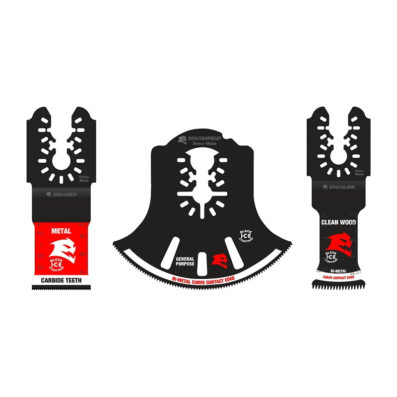 DIABLO Diablo DOU3BS Oscillating Blade Set, Bi-Metal, 1 in L