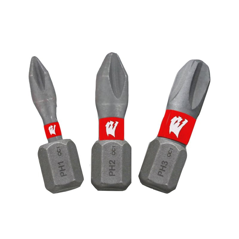 DIABLO Diablo DPHV1-S3 Insert Bit Set, 3-Piece, Includes: #1, #2 and #3 Phillips Drive Bit