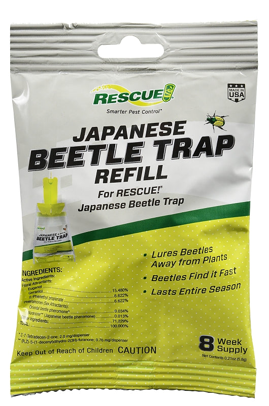 RESCUE Rescue JBTR-DB12 Japanese Beetle Trap Refill, Cartridge