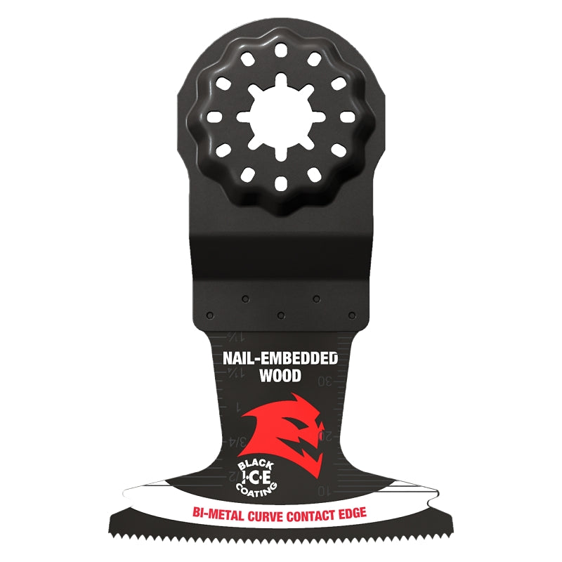 DIABLO Diablo DOS250BW3 Oscillating Blade, 2-1/2 in, Bi-Metal, 1-1/2 in D Cutting, 3/PK