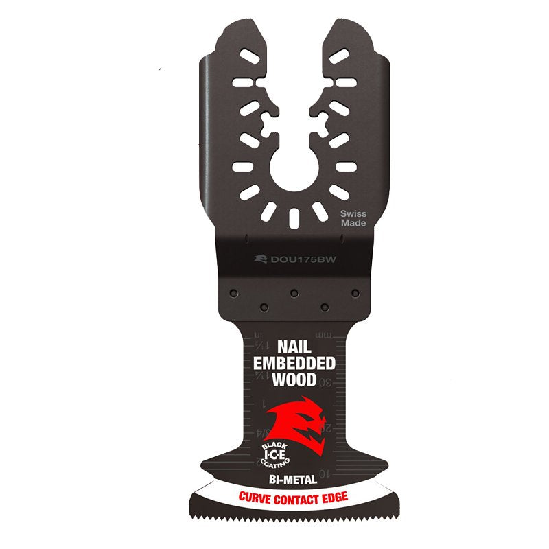 DIABLO Diablo Demo Demon DOU175BW10 Oscillating Blade, 1-3/4 in D Cutting, Bi-Metal