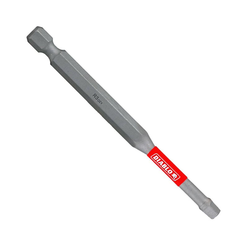 DIABLO Diablo DSQ335P1 Drive Bit, #3 Drive, Square Drive, 3-1/2 in L TOOLS DIABLO