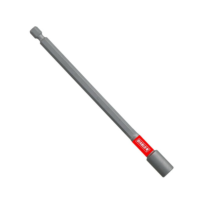 DIABLO Diablo DNTSXL516 Magnetic Nut Setter, 5/16 in Drive, 6 in L, 1/4 in L Shank, Hex Shank TOOLS DIABLO