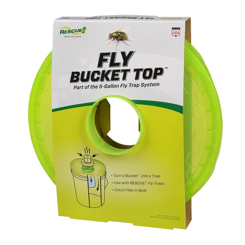 RESCUE Rescue Bucket Top FBT-SF8 Fly Trap, Solid