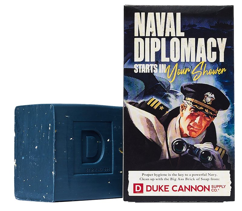 DUKE CANNON SUPPLY CO Duke Cannon 03BLUE1 Soap, Blue, Ocean, 10 oz HOUSEWARES DUKE CANNON SUPPLY CO