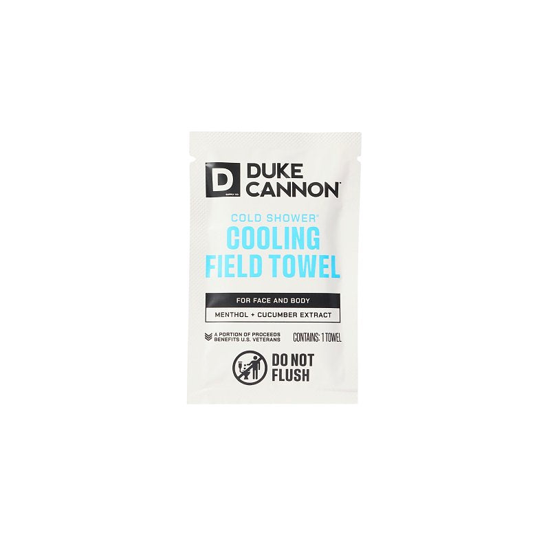 DUKE CANNON SUPPLY CO CLG FIELD TOWEL COLD SHWR 15CT