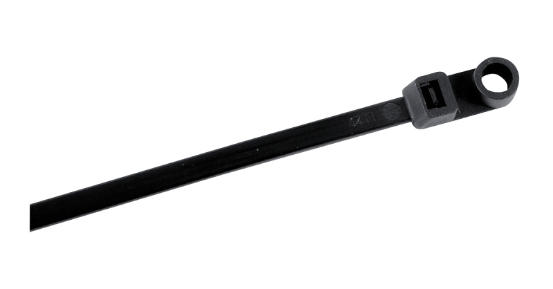 GB Gardner Bender 45-308MTUVB Cable Tie, Nylon, Black, 8.63 in L, 15/PK ELECTRICAL GB