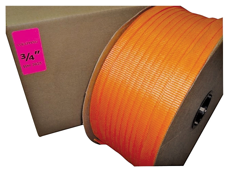 TRANSTECH TransTech ST-SP2025P Strapping Coil, 1650 ft L, 3/4 in W, Polyester