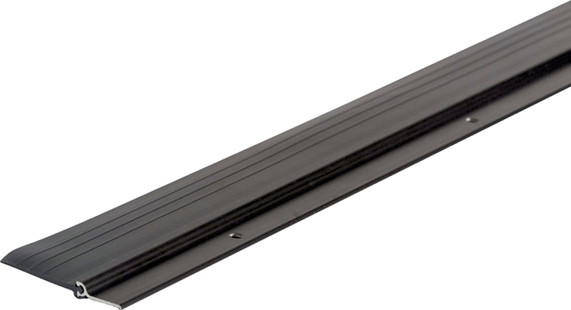 M-D M-D 69633 Door Sweep, 36 in L, 2-1/4 in W, Aluminum Flange, Vinyl Insert
