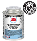 OATEY Oatey Rain-R-Shine 30891LV Medium-Bodied Fast Set Cement, 8 oz Can, Liquid, Blue PLUMBING, HEATING & VENTILATION OATEY