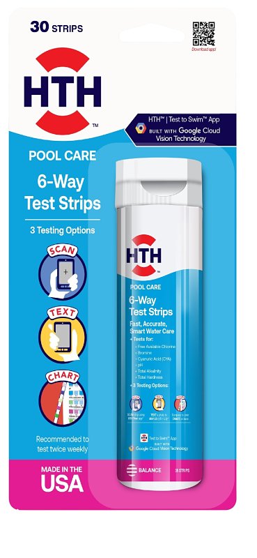 HTH HTH 1276 Test Strip, 6-Way