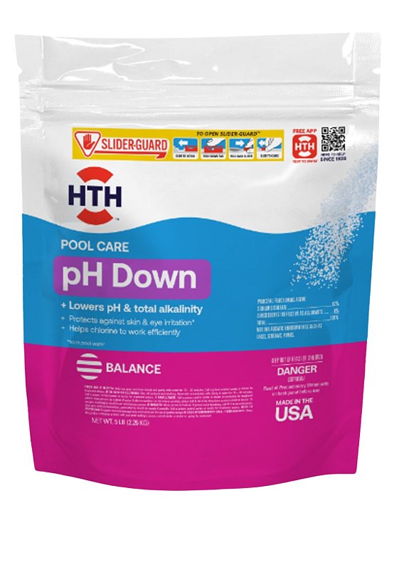HTH HTH 67057 pH Down, Granular, 5 lb