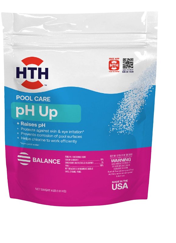 HTH HTH 67058 pH Up, Granular, 4 lb