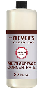 MRS MEYERS Mrs. Meyer's Clean Day 11440 Cleaner Concentrate, 32 oz Bottle, Liquid, Lavender