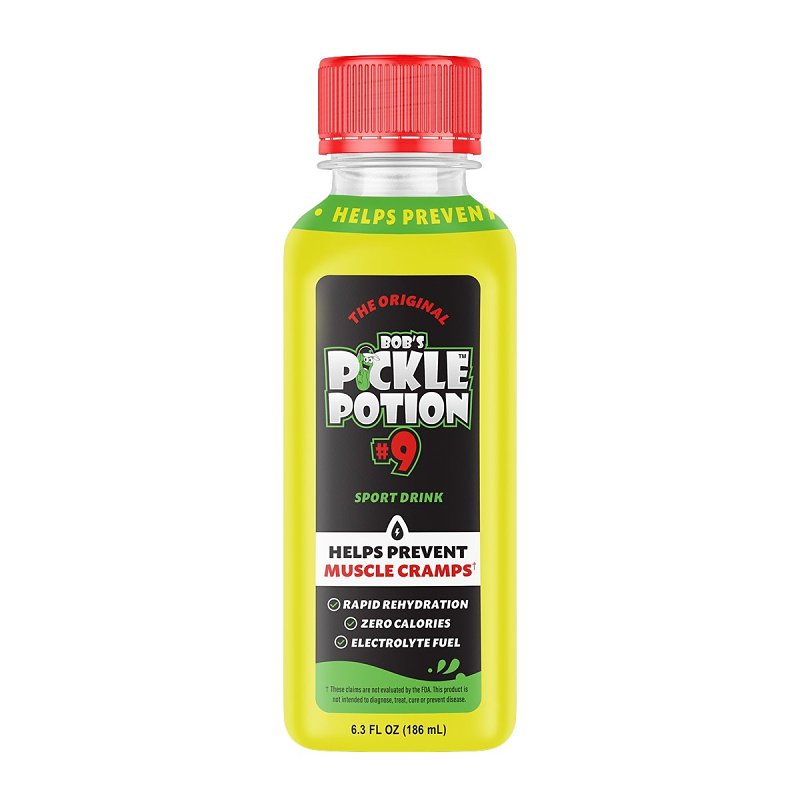 SPECIALTY BLENDS INC DB Bob's Pickle Potion 891972002105 Sport Drink, 6.3 oz Bottle