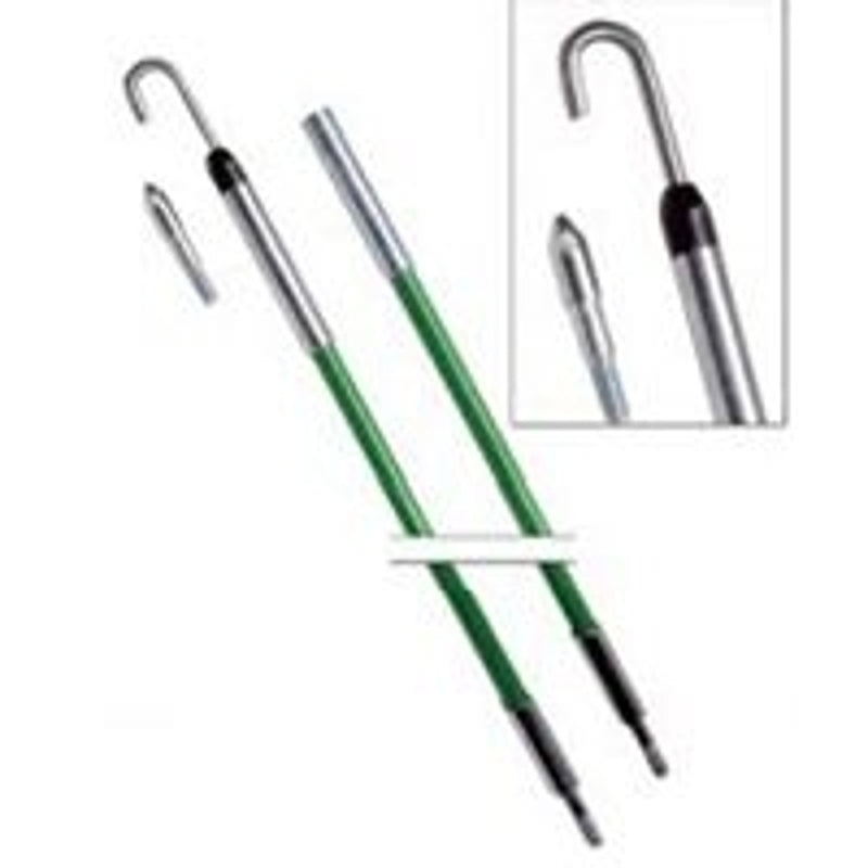 GREENLEE Greenlee Fish Stix Series 540-12 Fish Stick, 4 ft L Tape, Fiberglass Tape, Green Case AUTOMOTIVE GREENLEE