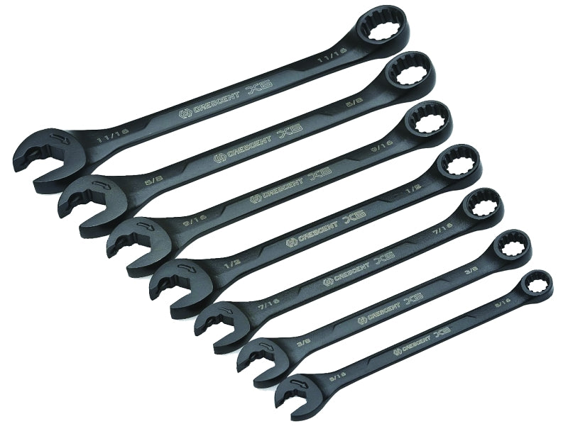 CRESCENT GearWrench CX6RWM7 Wrench Set, 7-Piece, Specifications: Metric Measurement TOOLS CRESCENT