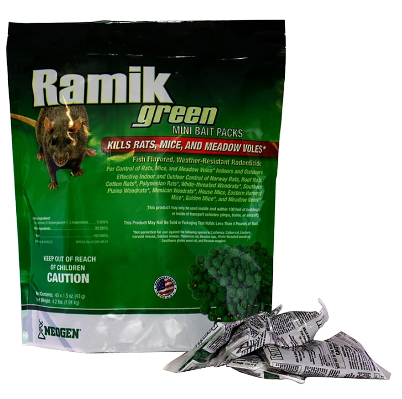 NEOGEN Neogen 116316 Mouse Killer, Nugget, 4.2 lb, Pail LAWN & GARDEN NEOGEN