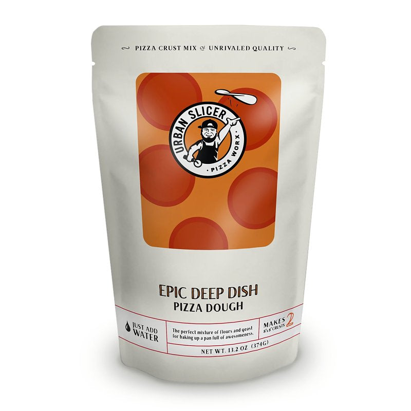 URBAN SLICER PIZZA WORX Urban Slicer Pizza Worx DDDPIZZADOUGH Detroit Deep Dish Pizza Dough, 13.2 oz Pack APPLIANCES & ELECTRONICS URBAN SLICER PIZZA WORX