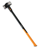 FISKARS Fiskars IsoCore Series 750610-1001 Hammer, 8 lb Head, Sledge, Steel Head