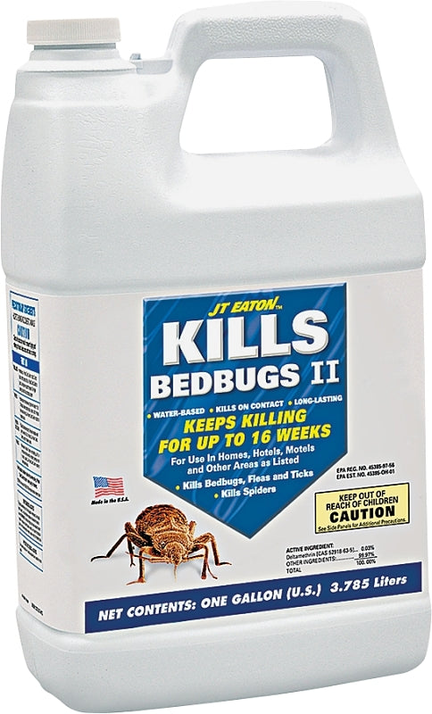 J.T. EATON J.T. Eaton 207-W1G Bed Bug Insecticide, Liquid, Spray Application, 1 gal LAWN & GARDEN J.T. EATON
