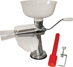 WESTON PRODUCTS Weston 07-0801 Sauce Maker and Tomato Strainer, 1 gal Capacity, Stainless Steel, Red/White HOUSEWARES WESTON PRODUCTS