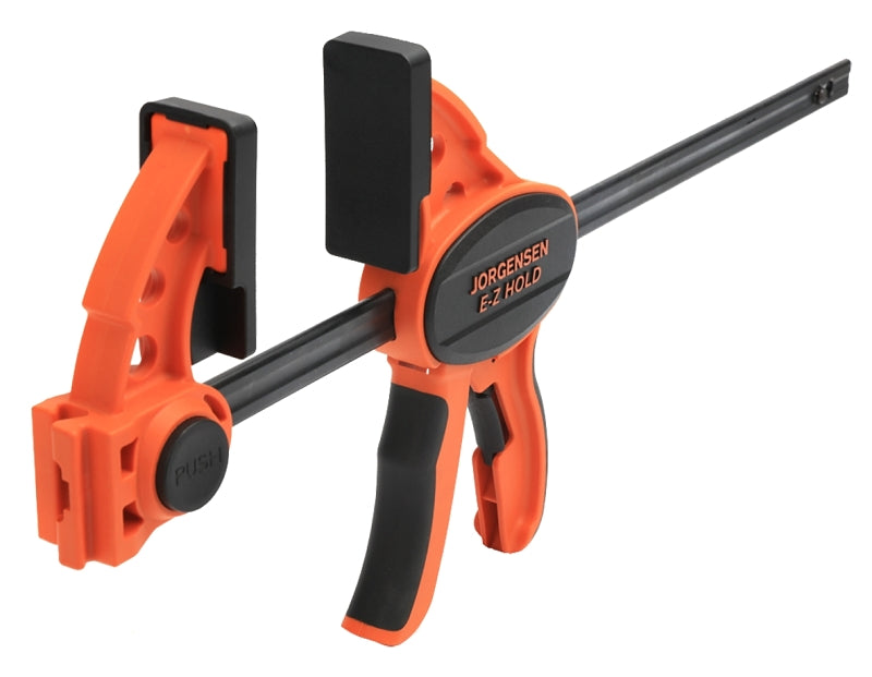 PONY Pony E-Z HOLD Series 33412 Medium-Duty Expandable Bar Clamp, 300 lb, 12 in Max Opening Size, 3-3/8 in D Throat