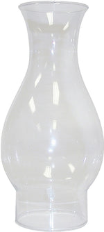 TIKI Tiki 417B Lamp Chimney, Glass, Clear, For: Classic, Ellipse Oil Lamps with 2-5/8 in Base HOUSEWARES TIKI