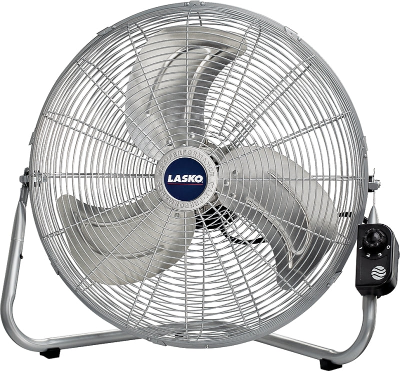 LASKO Lasko 2265 High-Velocity Fan, 120 V, 20 in Dia Blade, 3-Speed, 2785 cfm Air, Silver APPLIANCES & ELECTRONICS LASKO