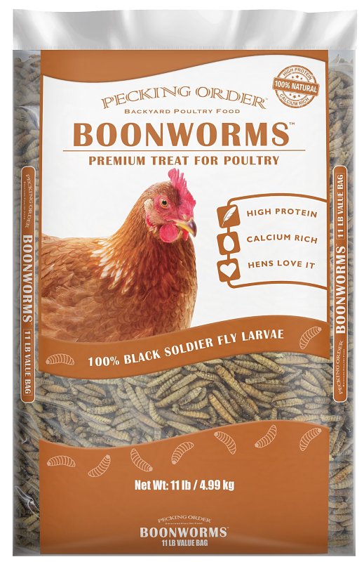 PECKING ORDER Pecking Order 009153-2 Boonworms, 11 lb