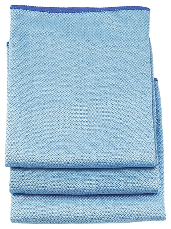 UNGER Unger Professional 966900 Cleaning Cloth, 18 in L, 18 in W, Microfiber AUTOMOTIVE UNGER