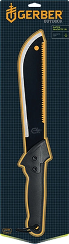 GERBER Gerber 31-000759 Gator Jr with Sheath, 18-3/4 in OAL, 10-3/4 in Blade, HCS Blade, HCS Handle