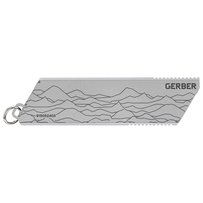 FISKARS Gerber 1072684 Mini Utility Pocket Knife, Stainless Steel Blade, Silver Handle HOUSEWARES FISKARS