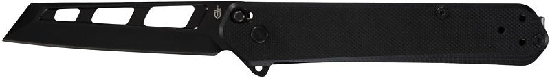 FISKARS Gerber 31-004130 Pocket Knife, 2.93 in L Blade, Steel Blade, Textured Grip Handle, Black Handle ELECTRICAL FISKARS