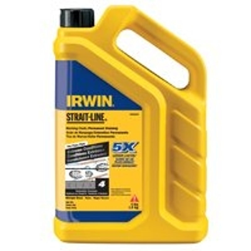 IRWIN Irwin 4935526 Marking Chalk Refill, 4 LB, Midnight Black, Permanent